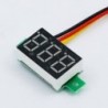 Voltmetro Mini 0.36 en DC 0-100v 3 Cables Digital Display
