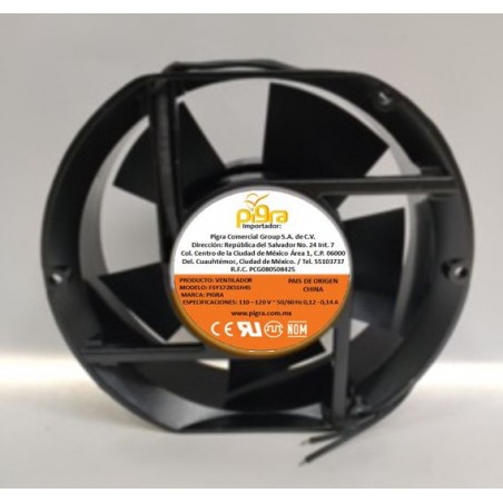 VENTILADOR PIGRA 172X150X51MM 110V